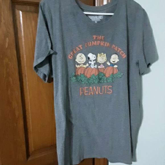 Peanuts Kids Charcoal Gray Great Pumpkin T-Shirt - Picture 5 of 5